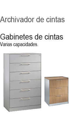 Gabinetes de cintas