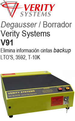 Borrador cinta magnética V91