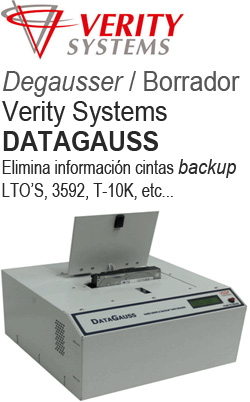 Borrador cinta magnética DATAGAUSS