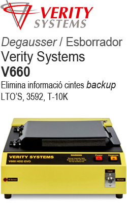 Esborrador cinta magnètica V660