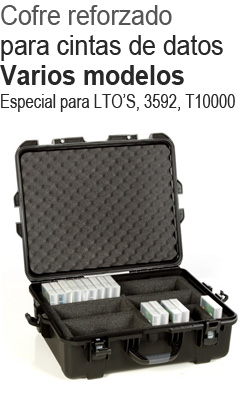 cofre cinta de datos