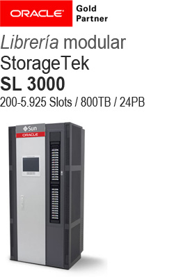 <em>Librería</em> modular SL3000 Oracle